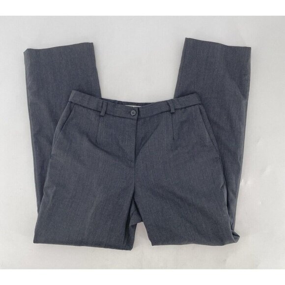 Pendleton Women’s Gray 100% Virgin Wool Lined Dress Pants Size 6 Petite - Picture 3 of 11
